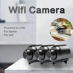 X5 Wireless Home Security Camera, 720P HD, WiFi Support, Magnetic Mount, USB Powered, IndoorOutdoor Universal, Built-in Battery, Magnetic Mount.